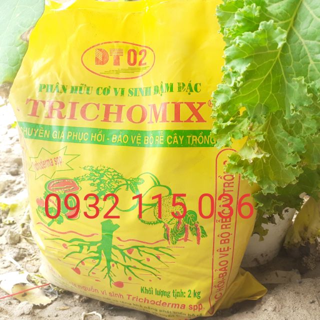 [ĐIỀN TRANG ] trichomix phân hữu cơ vi sinh đậm đặc 2kg