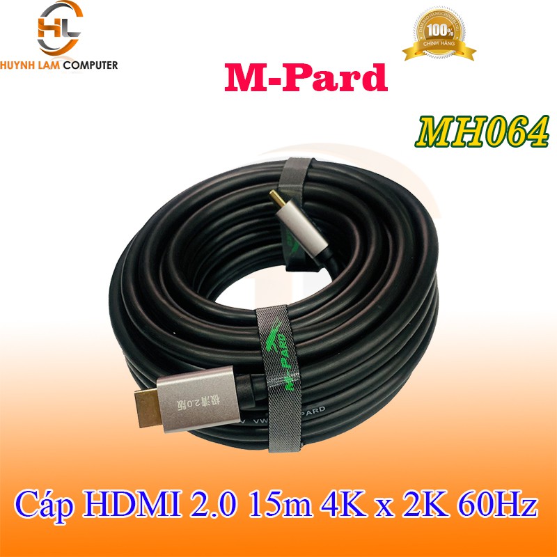 Cáp HDMI 15m 2.0 M-Pard MH064 hỗ trợ 4Kx2K 60Hz-Hãng phân phối