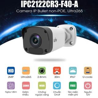 Camera quan sát UNV IPC2122CR3-F40-A