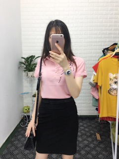 Sơ mi công sở thêu hoa 3D ( ẢNH THẬT 100% do shop tự mặc và chụp)
