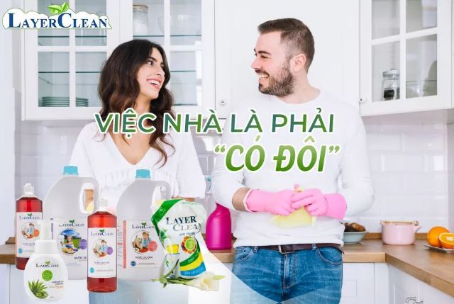 Nước giặt hữu cơ LayerClean hương gió biển 5l