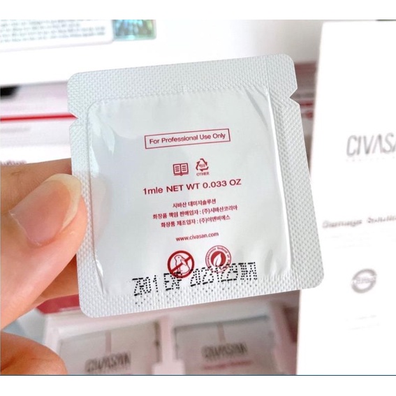 Civasan Damage Sulution - Lotion làm trắng phục hồi da 30 ngày