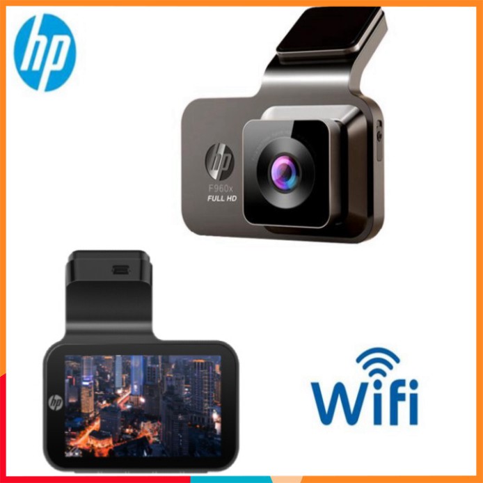 Sản Phẩm  Camera hành trình xe hơi, ô tô thương hiệu HP cao cấp tích hợp Wifi GPS f960x - Bảo hành 12 tháng ..