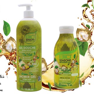 [Organic]- Sữa tắm hương trà xanh hữu cơ Bio Seasons 300ml - 1L