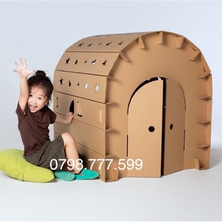 nhà carton giấy cho bé