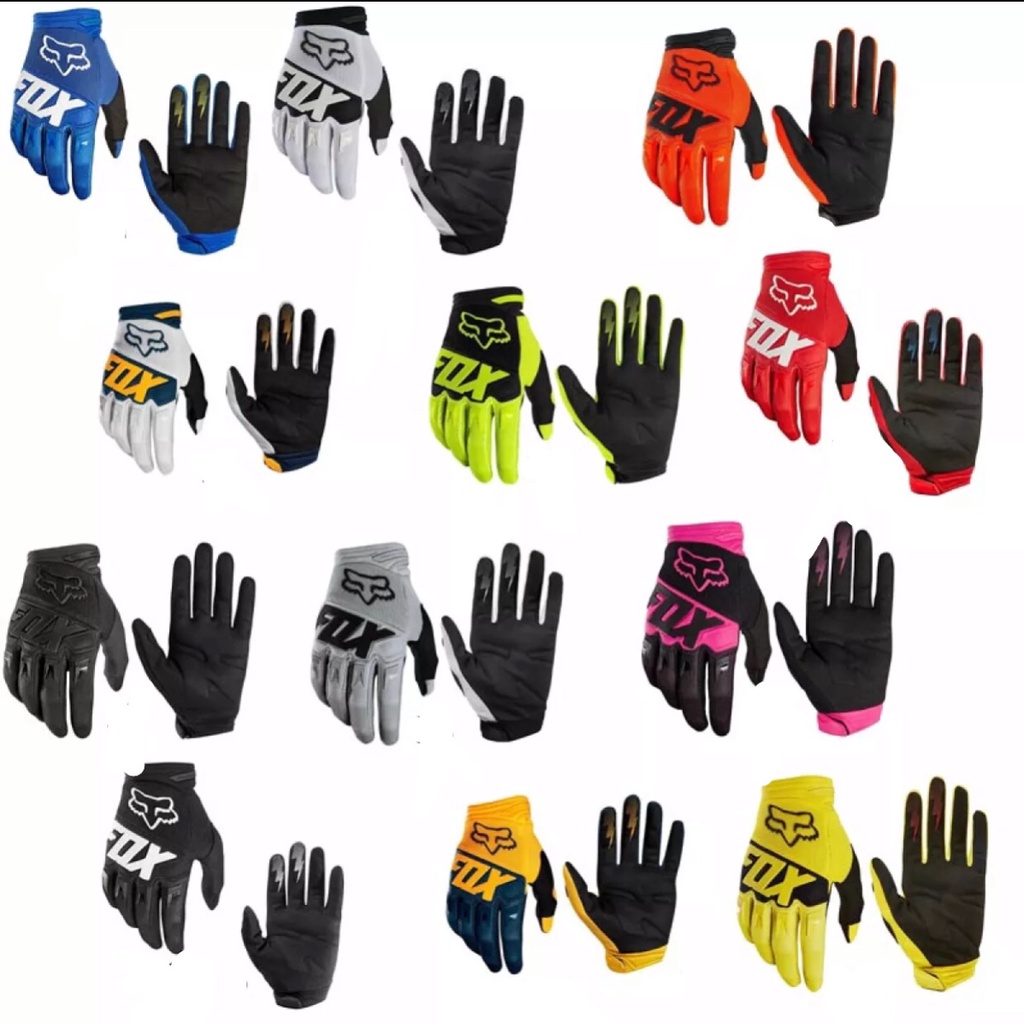 Găng Tay Đủ Ngón FOX RACING Phù Hợp Để Chạy Xe Máy, Xe Moto