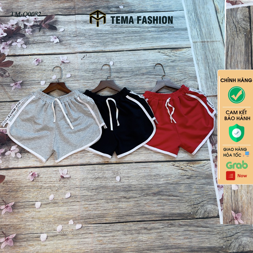 Quần đùi nữ MIA 1992 cao cấp - Quần short nữ thể thao chất cotton mềm mịn thoáng mát phối viền siêu đẹp