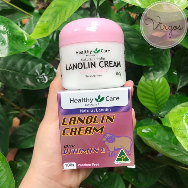 Kem nhau thai cừu Healthy Care Lanolin Cream vitamin E