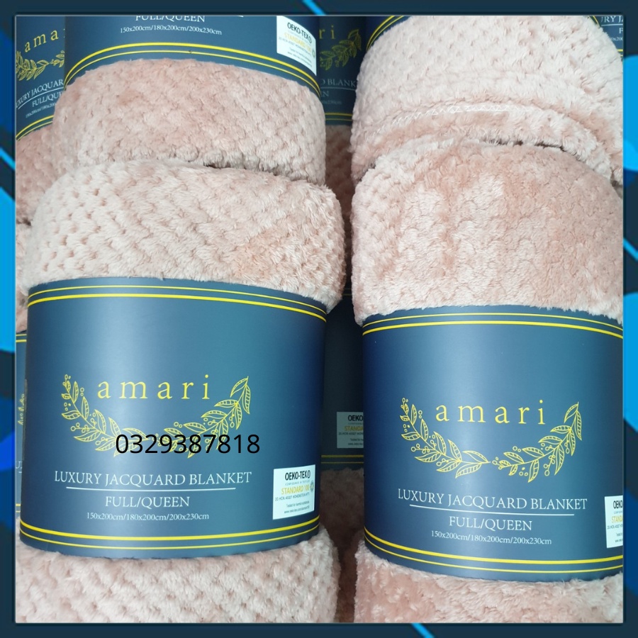 Chăn tuyết nhung vân tổ ong,Mền nhung tuyết hè thu vân ong cao cấp siêu mềm mịn kích thước 1m8x2m