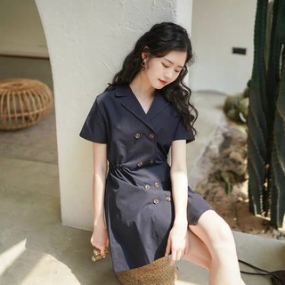 [Thanh Lý] D69 - Đầm  Bigsize vest cài nút