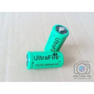 Combo 2 Pin + Sạc CR123A Utrafire