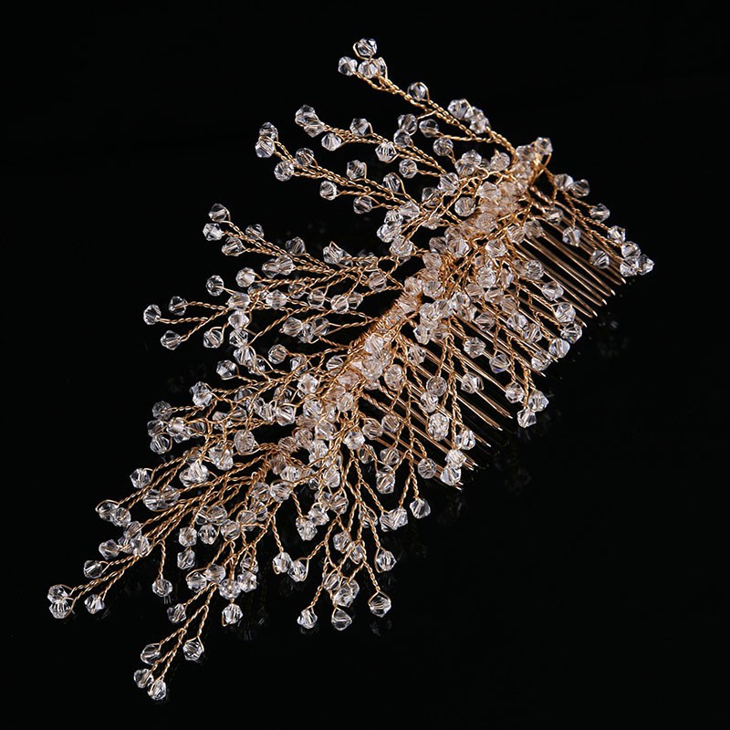 Lược cài tóc thiết kế sang trọng quý phái cho cô dâu