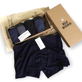 Quần lót nam co giãn, quần sịp nam cotton, boxer nam, quần sịp đùi nam   [ Set 5 chiếc ]