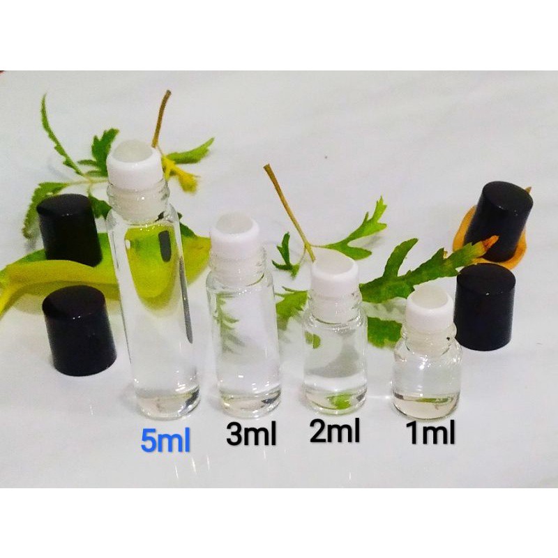 Combo 8 lọ thủy tinh trong suốt cao cấp bi lăn Bằng thủy tinh chống rò rỉ đựng son môi nước dành riêng cho nữ nam, - HÀN