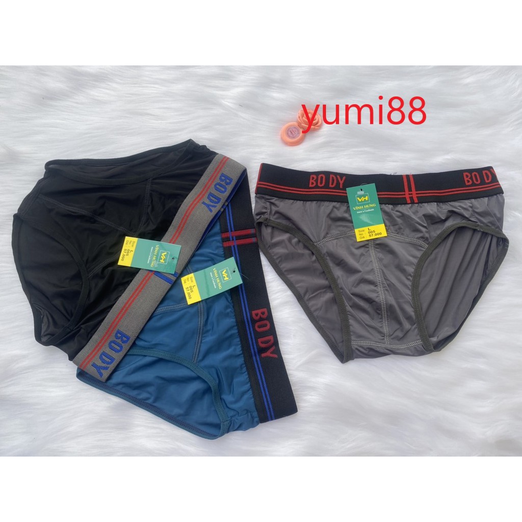 Bộ 5 quần thun lót nam , thun lạnh co giãn 4 chiều, bảng lưng dệt cotton 5cm