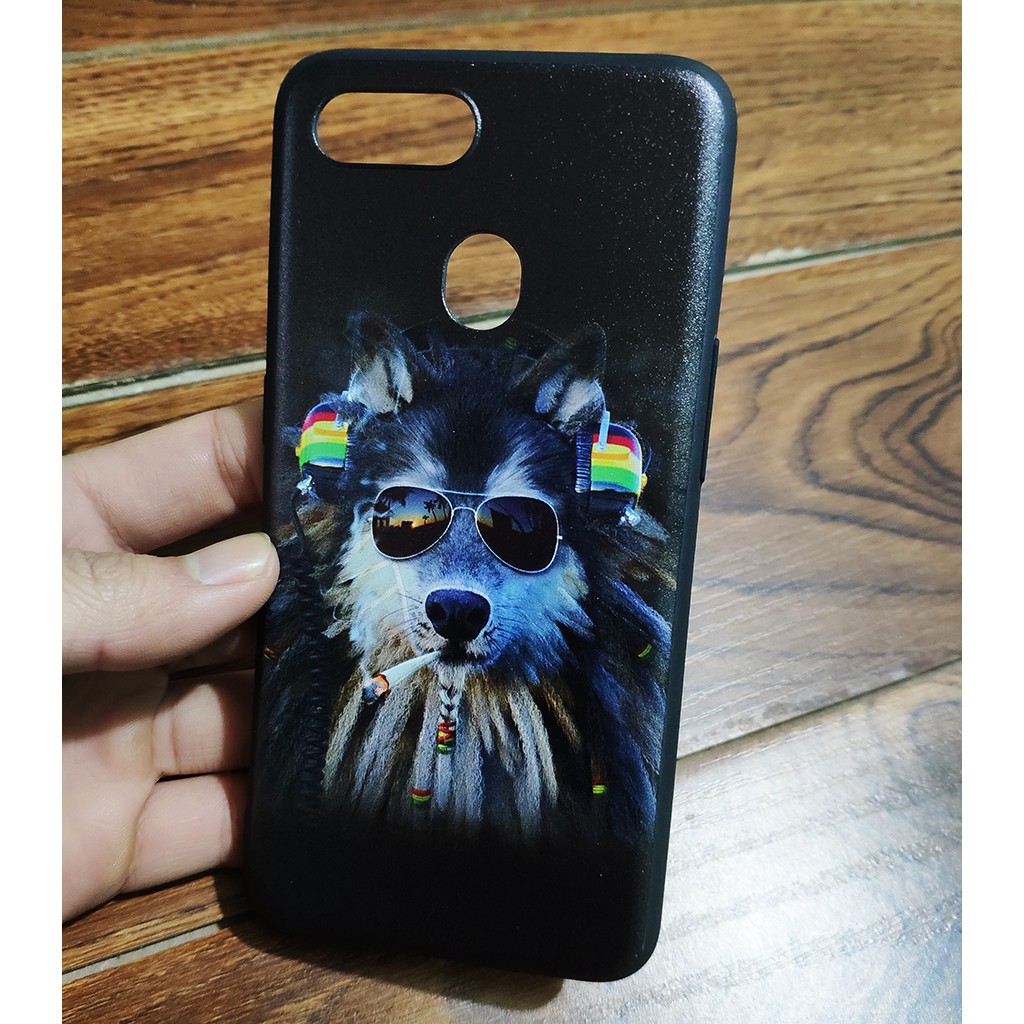 Ốp lưng Oppo A7 họa tiết dễ thương