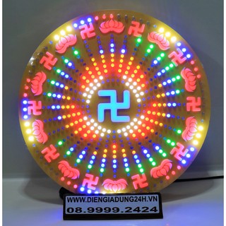 ĐÈN LED HÀO QUANG 30 CM- PHẬT QUANG PHỔ CHIẾU