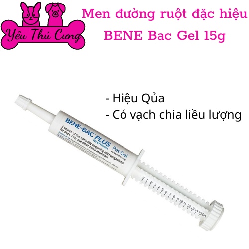 Men tiêu hóa cho chó mèo Bene Bac Plus-YÊU THÚ CƯNG