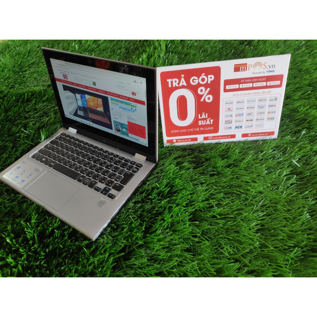 Laptop Dell inspiron 3147 N2830, Ram 4G, SSD 128G, Màn hình 11.6" cảm ứng xoay gập 360 độ, hàng Japan chất lượng ổn định | BigBuy360 - bigbuy360.vn