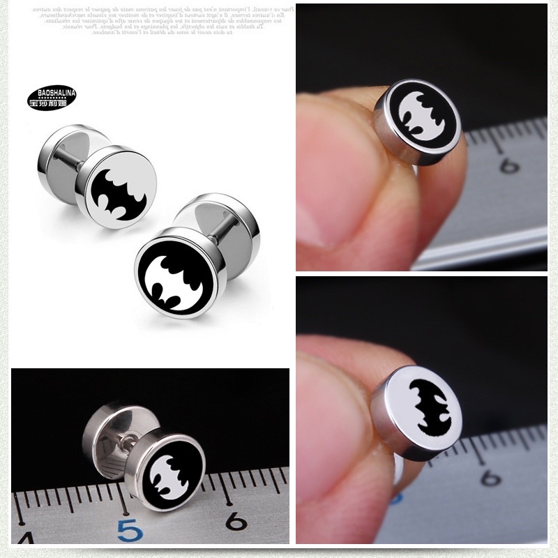 Khuyên tai hình măt cười cho nam và nữ (KT2).