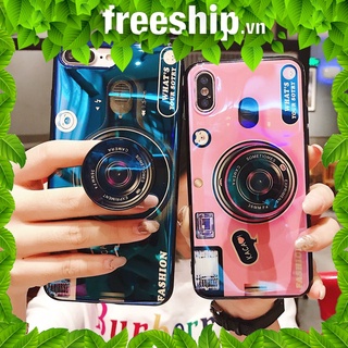 ỐP LƯNG iphone hình MÁY ẢNH (Tặng PopSocket ống kính máy ảnh) ốp máy ảnh ốp iphone 6 6s plus 7 8 x xr xs max n02