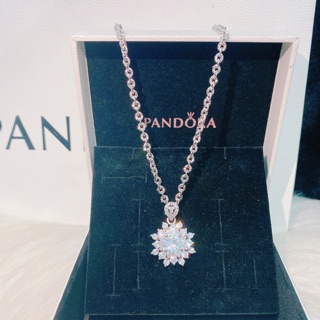 Dây chuyền mặt đá mạ bạch kim