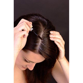 Thỏi che tóc bạc / tóc màu tạm thời màu Xám Đen
