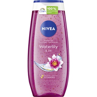 Sữa tắm nivea hoa súng & tinh dầu dưỡng trắng da - nivea waterlily & oil, 250ml