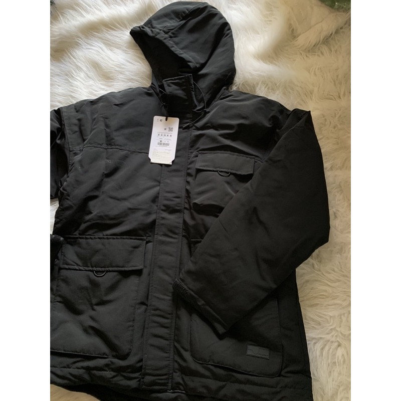 Áo khoác nam Pull&Bear Ultility hàng auth