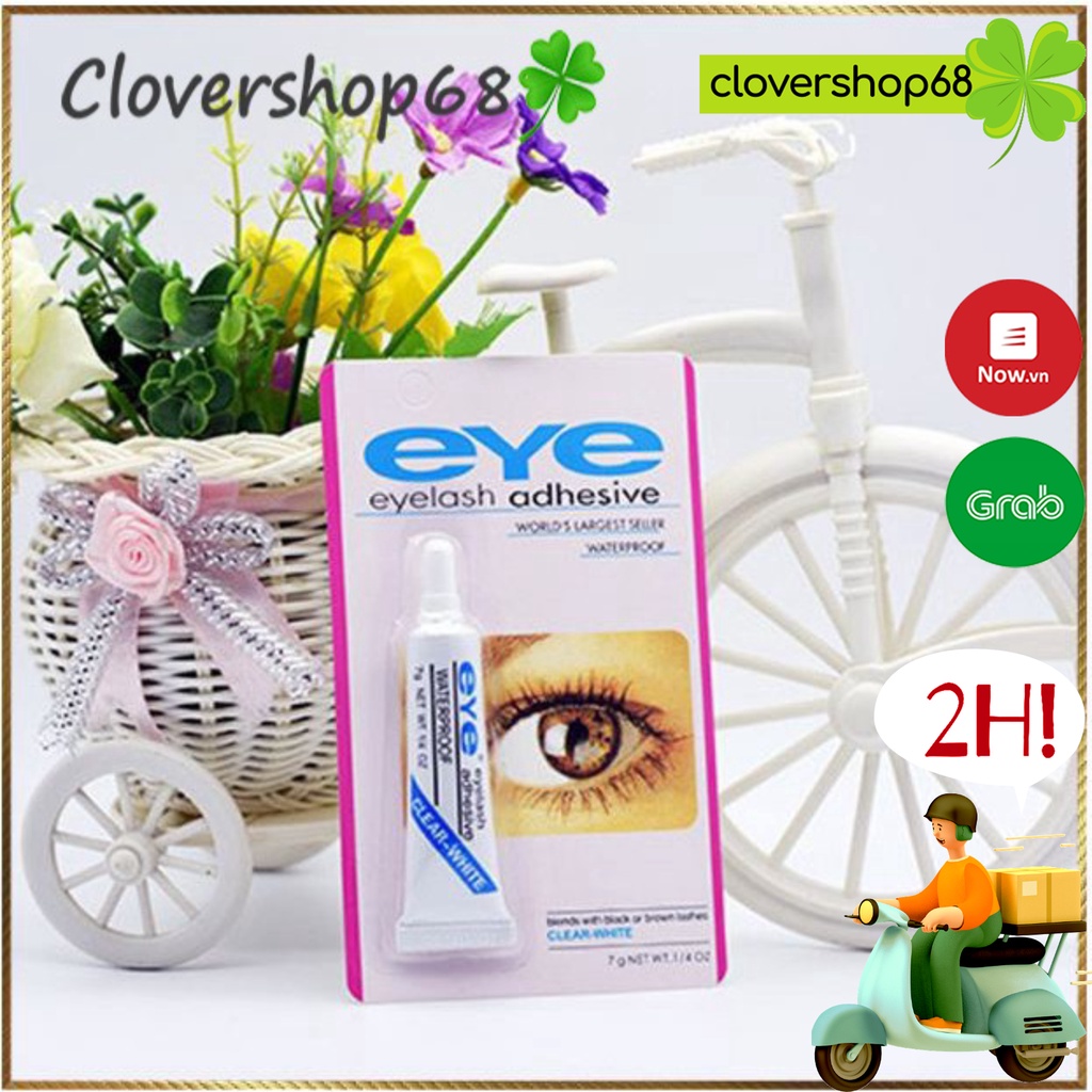 Keo Dán Mi Trong Suốt, Keo Dán Kim Tuyến Gilter Make Up Eyelash Adhesive   Clovershop68
