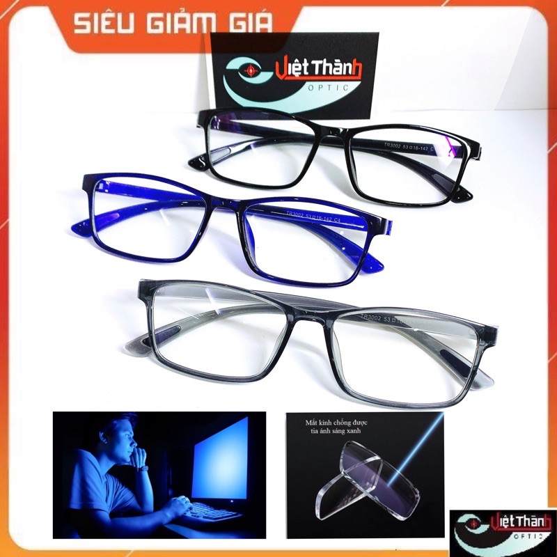 [ SỐ LƯỢNG ÍT ] Kính Cắt Ánh Sáng Xanh Khi Dùng Điện Thoại Và Máy Vi Tính Bảo Vệ Mắt VUÔNG | BigBuy360 - bigbuy360.vn