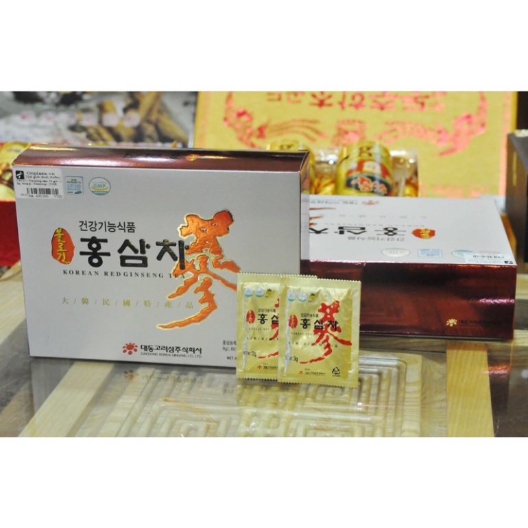 Trà Hồng Sâm Daedong Hàn Quốc Hộp 50 Gói, trumsihanghanquoc [ Hàng Mới Về ]