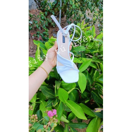 Gót sandal bigsize quai chéo phối dây nhỏ siêu xinh
