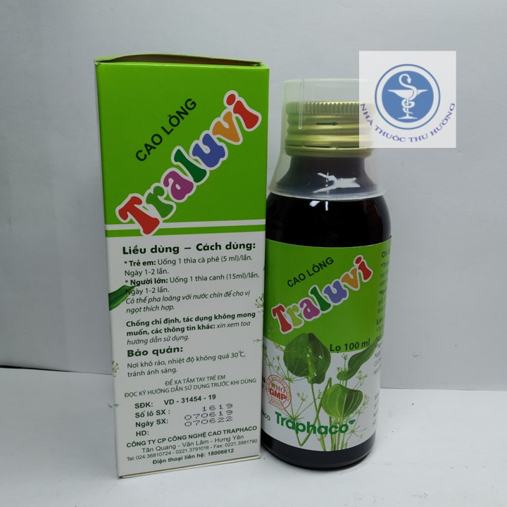 Cao lỏng Traluvi 100ml
