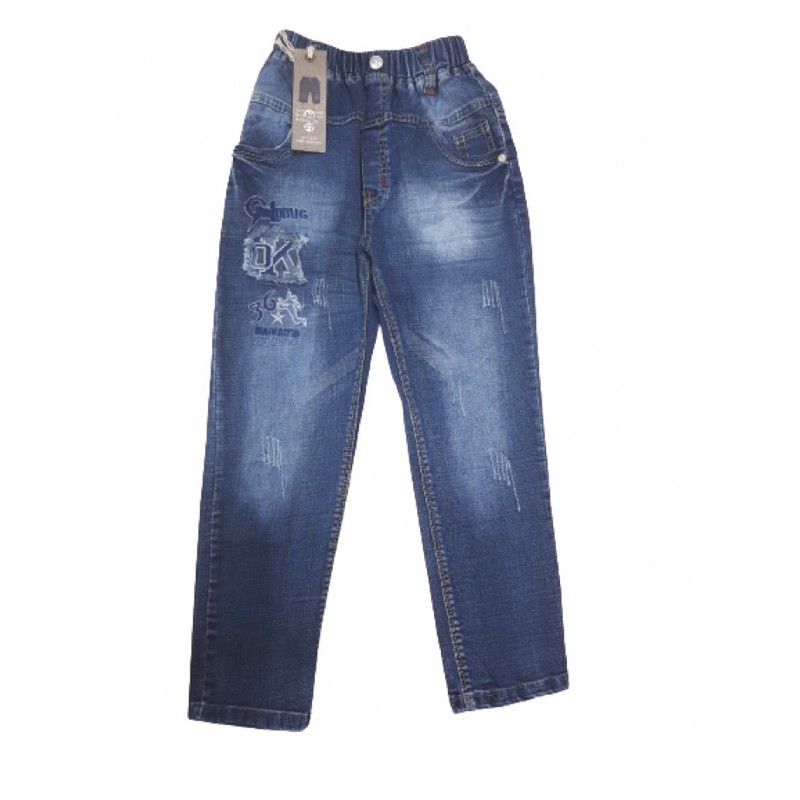 Quần Jeans Dài Rách Nhẹ 32kg-47kg