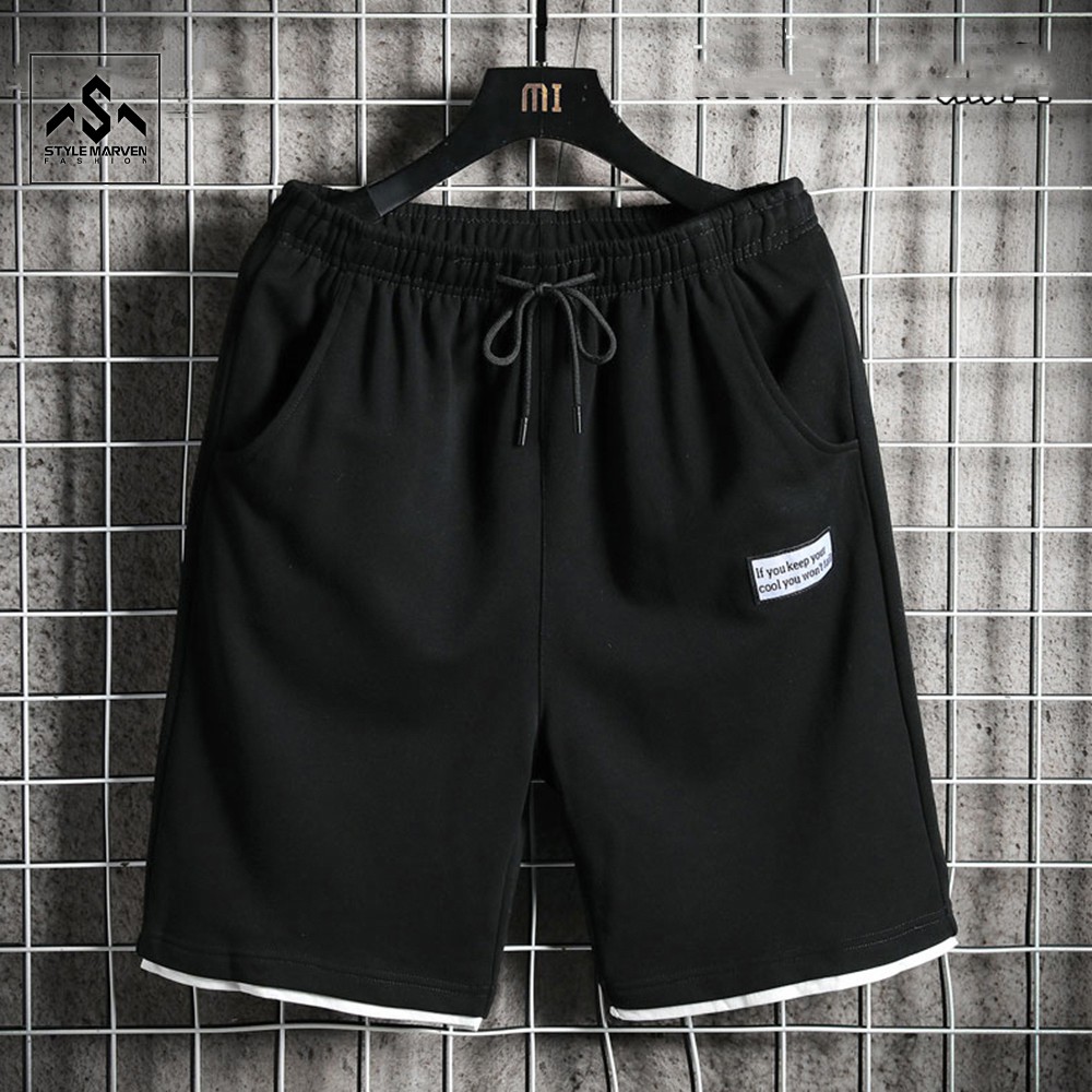 Bộ thun nam sát nách 24 STYLE MARVEN áo phông ba lỗ kết hợp quần shorts túi trơn thể thao - SET NAM 90000160