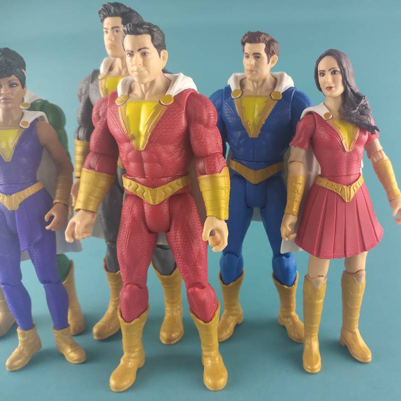 Mô hình nhân vật shazam trong truyện tranh DC có khớp cử động