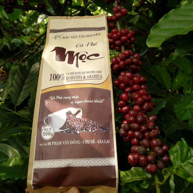 Cafe nguyên chất rang bơ