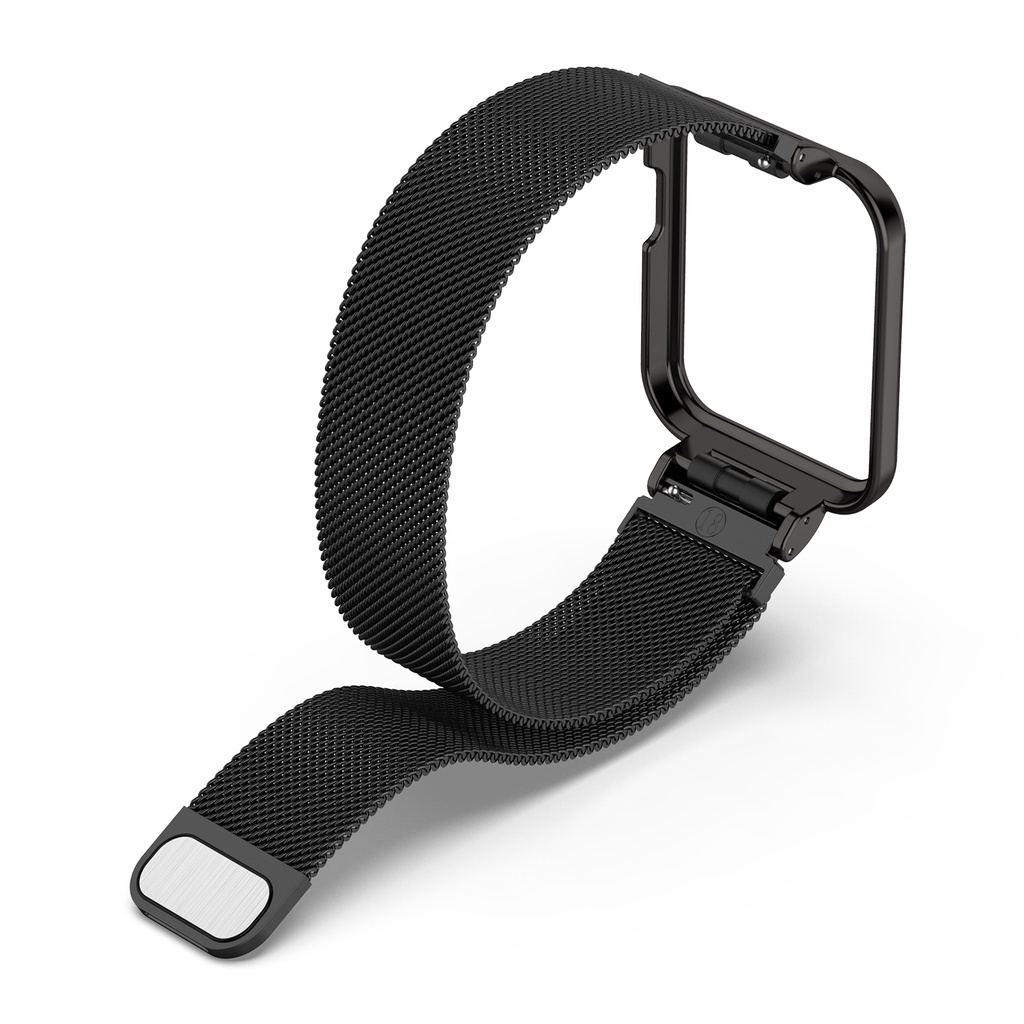 Dây đeo đồng hồ thông minh milanese bằng thép không gỉ thay thế cho Xiaomi Mi Watch Lite/ Redmi 1
