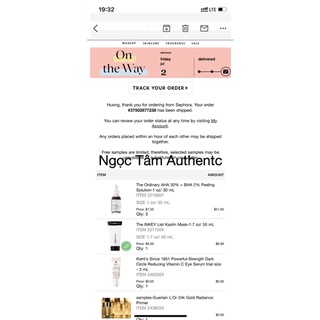 Tẩy da chết The Ordinary Peeling AHA 30% + BHA 2%