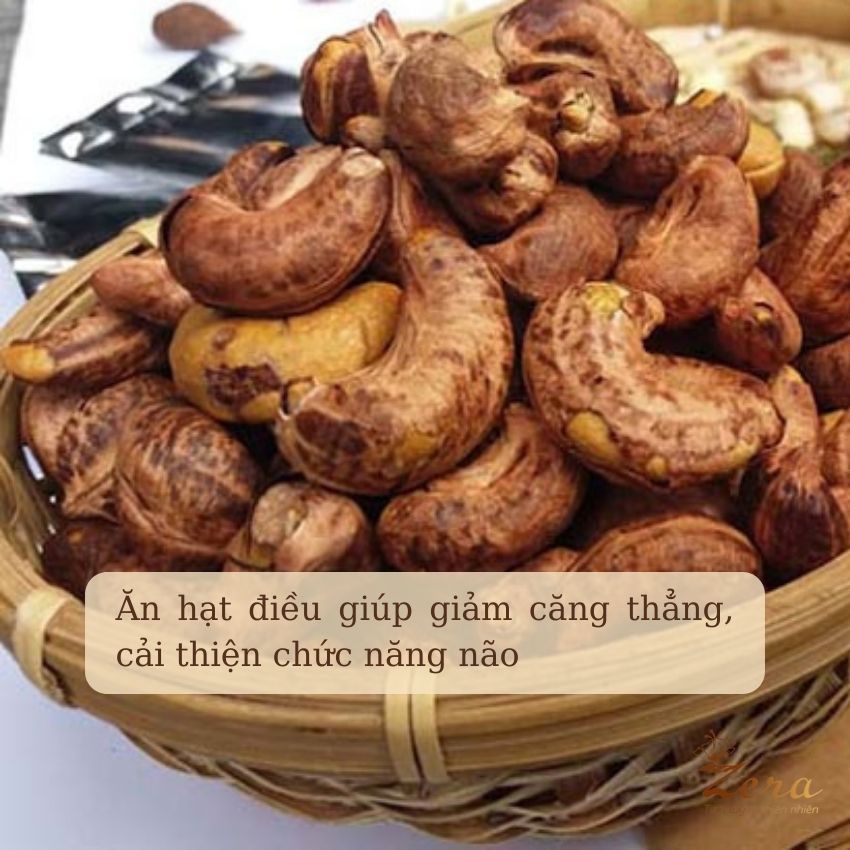 Hạt Điều Rang Muối Ngăn Chặn Ung Thư Tốt Cho Tim Mạch