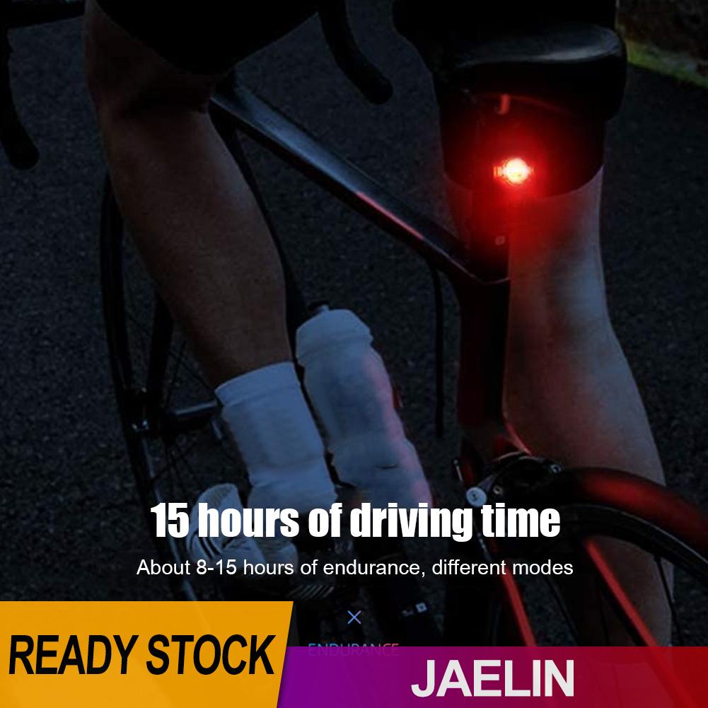 Đèn LED hậu cảnh báo an toàn chống nước cho xe đạp