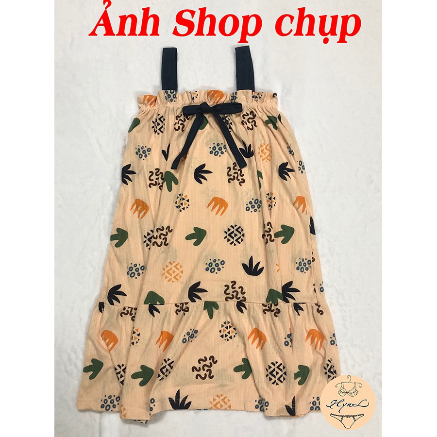 Váy Ngủ 2 Dây Bản To Dáng Suông Họa Tiết Dễ Thương Váy Ngủ Cute 2 Dây V001 | BigBuy360 - bigbuy360.vn