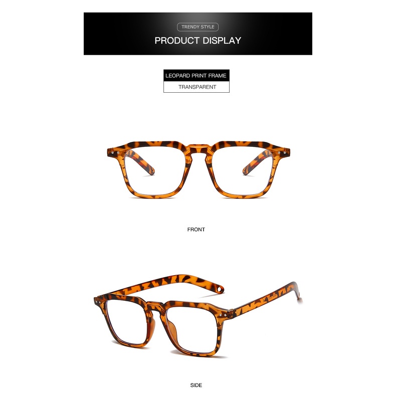 ✨✨Kính mát gọng vuông chống tia Uv400 thời trang cho nam và nữ