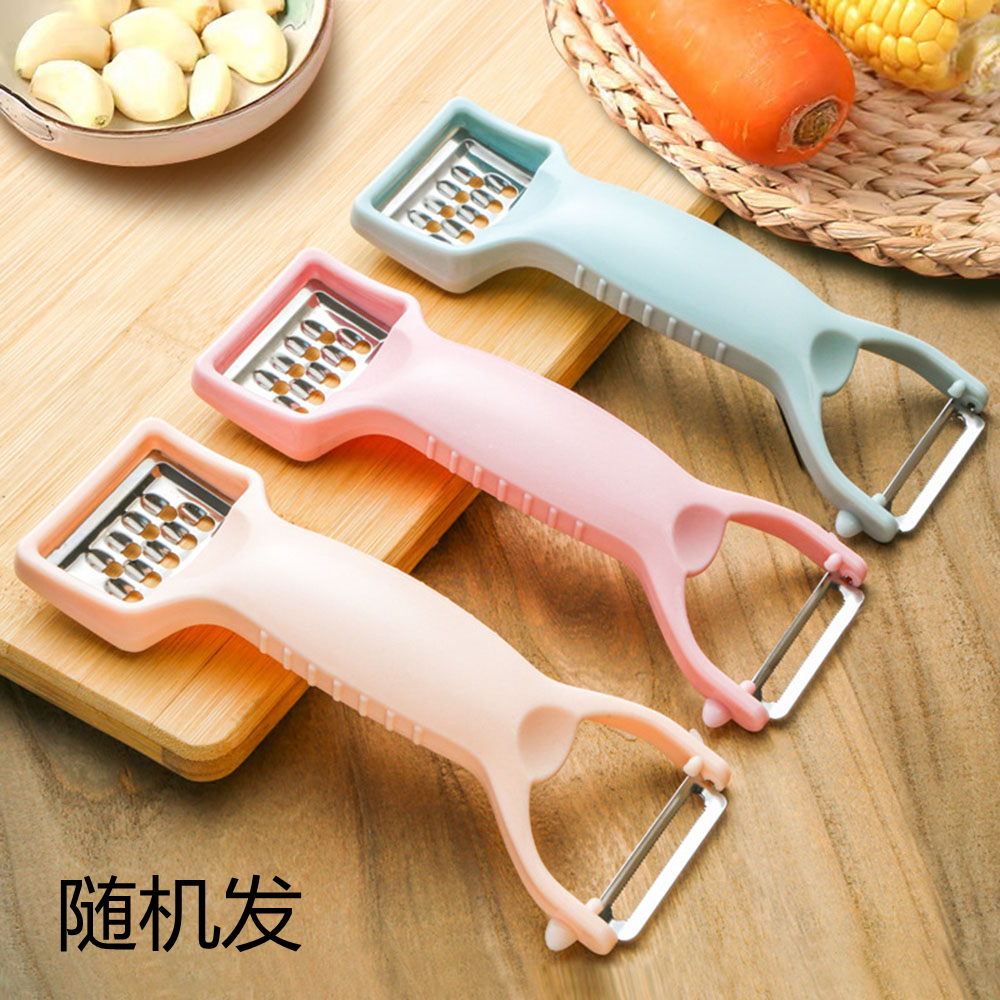 【COD】Dụng cụ gọt vỏ trái cây hai đầu bằng nhựa đa năng
