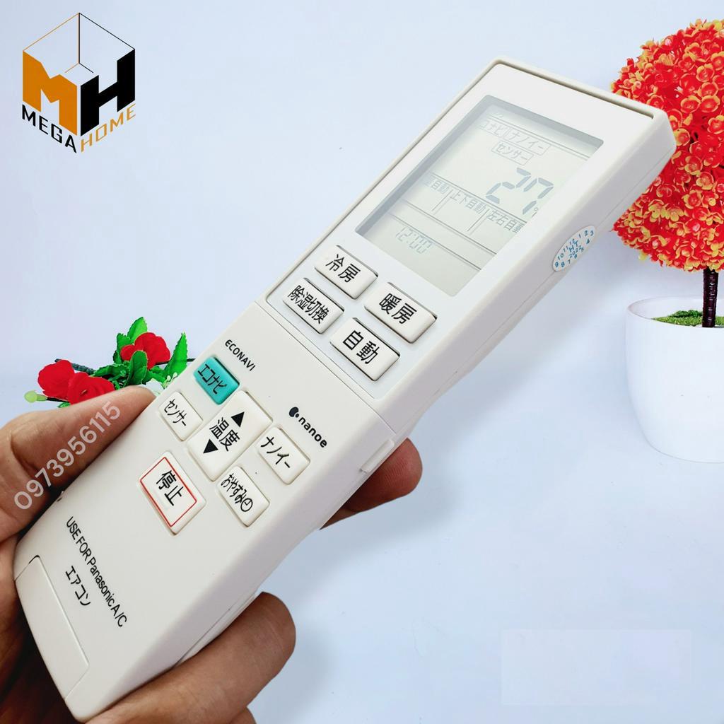 Điều khiển điều hòa Panasonic nội địa, remote máy lạnh Panasonic nội địa hàng loại 1