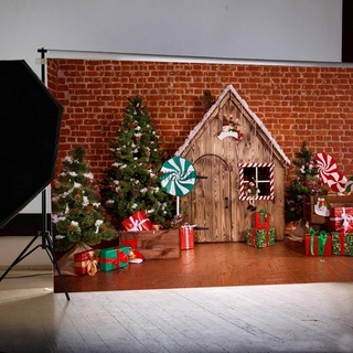 Phông Nền Chụp Ảnh Giáng Sinh Bằng Vải Vinyl 2 Kích Cỡ