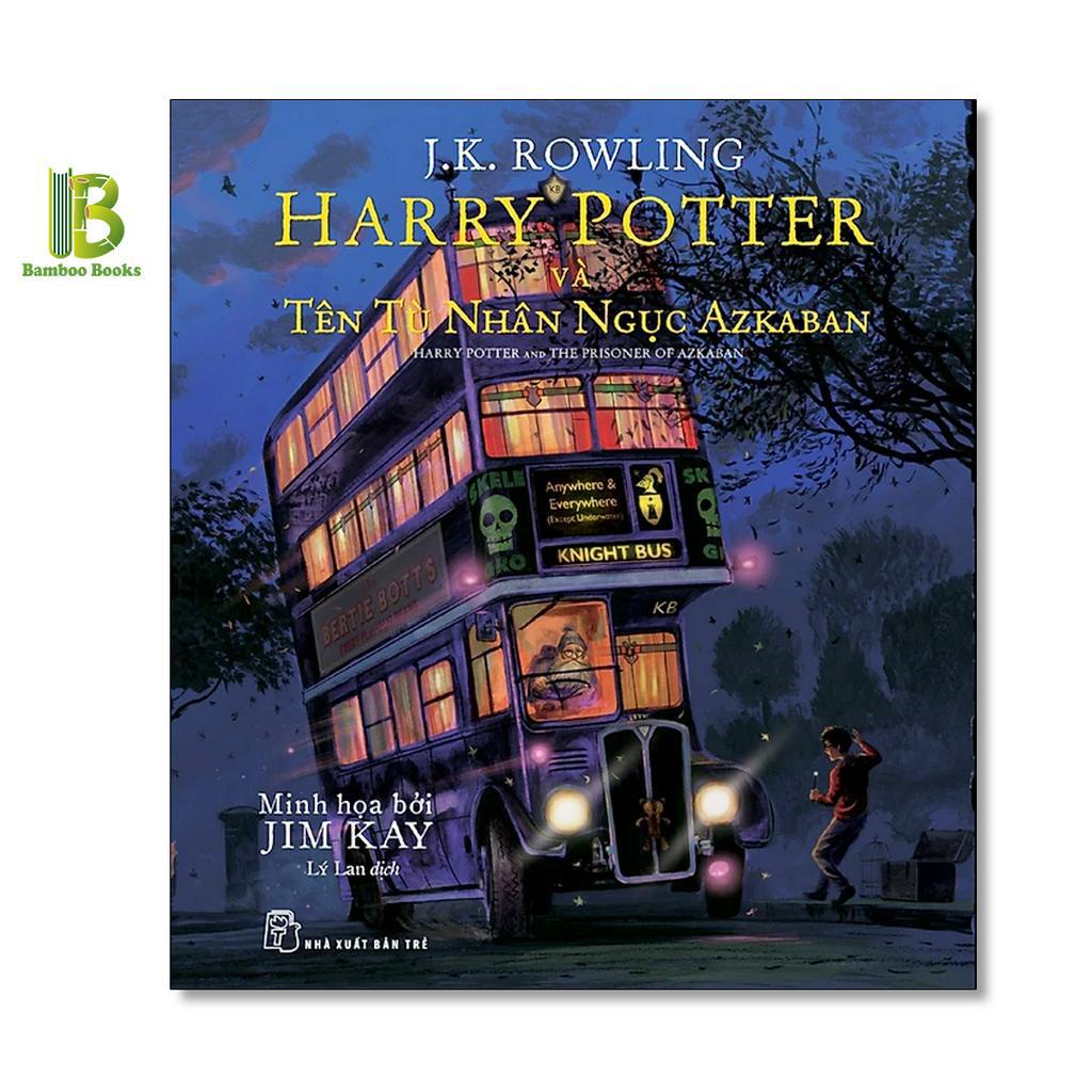 Sách - Harry Potter Và Tên Tù Nhân Ngục Azkaban - Bản Màu Có Tranh Minh Họa - Joanne K. Rowling - NXB Trẻ
