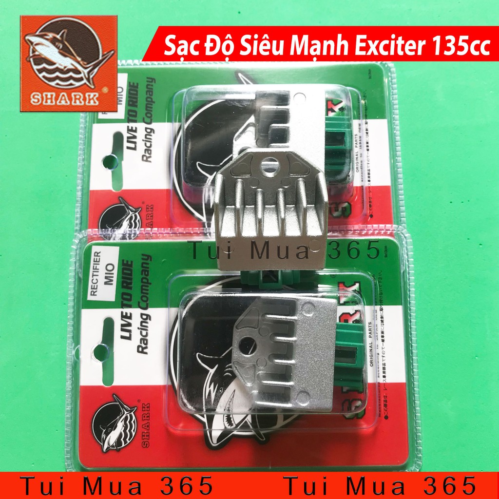 Sạc Siêu Mạnh Độ Exciter 135 - Shark