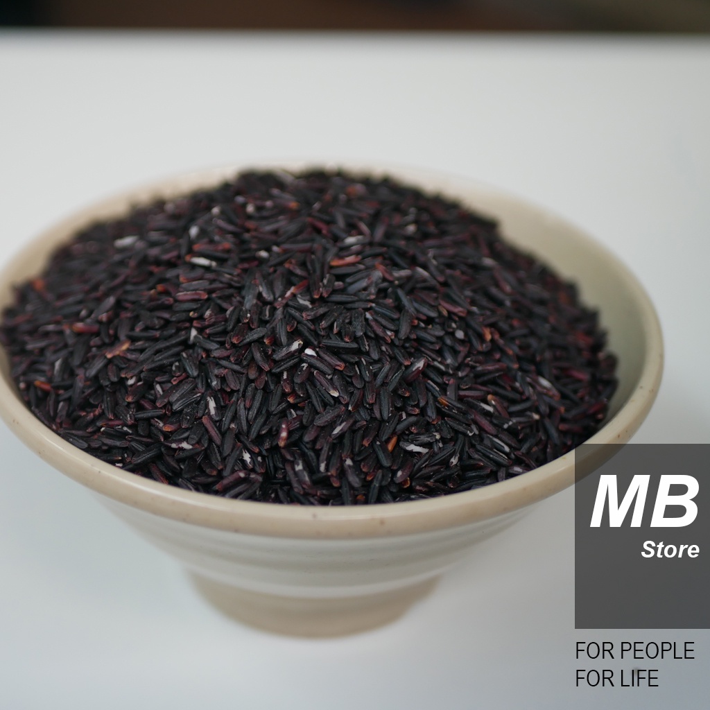 Gạo Lứt Đen Dẻo, Gạo Lứt Giảm Cân, Gạo Lứt Tím Than Túi 1kg MB Store | BigBuy360 - bigbuy360.vn